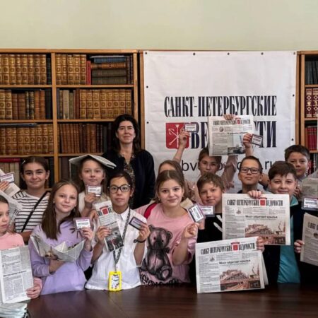 Профориентационная экскурсия в «Санкт-Петербургские ведомости»