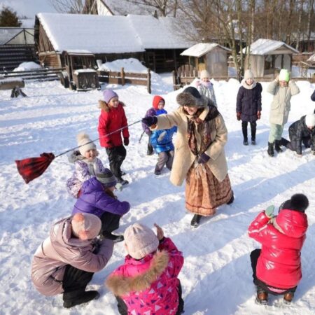 Широкая Масленица в деревенской усадьбе «Курочка Ряба»