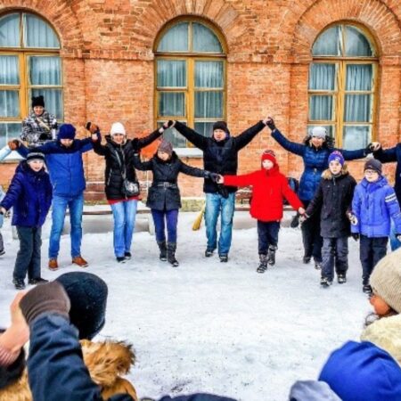 Масленица в доме-музее М.В. Матюшина (Музей петербургского авангарда)