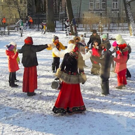 Масленица в доме-музее М.В. Матюшина (Музей петербургского авангарда)