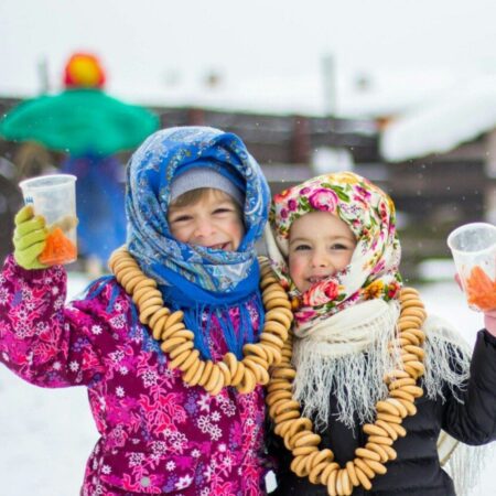 Широкая Масленица в деревенской усадьбе «Курочка Ряба»