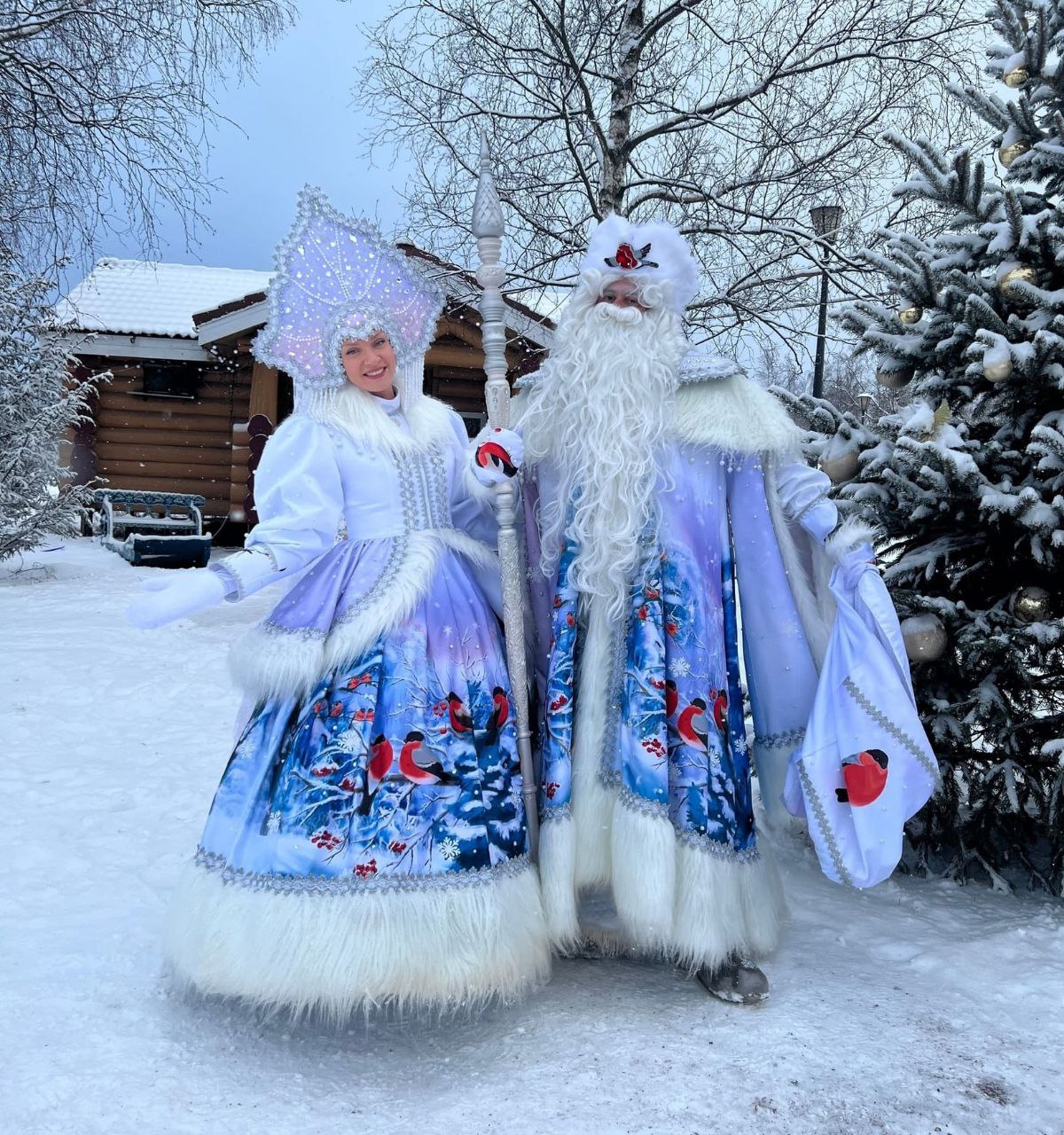 Новогодняя сказка в русской деревне «Шуваловка»